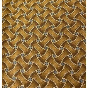 Windham Fabrics "The Seedling" Cotton Fabric Gold/Brown Pattern 9x44" Quilting